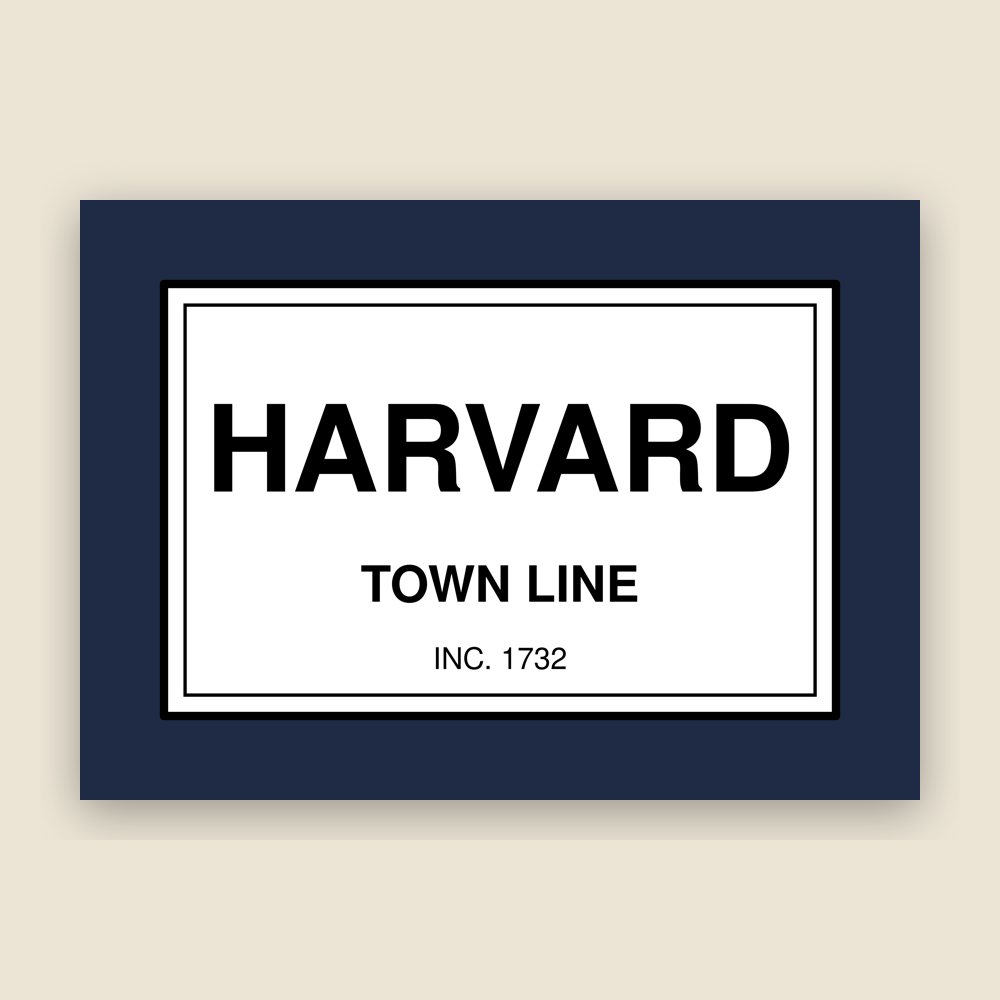 Harvard Cork Coaster
