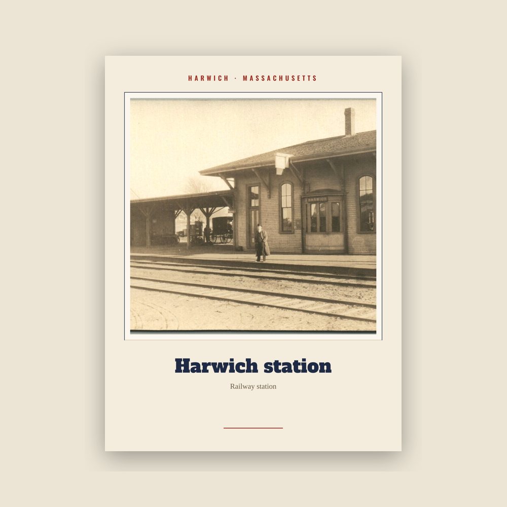 Harwich Harwich station Landmark Print