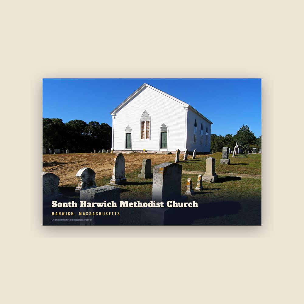Harwich South Harwich Methodist Church Postcard