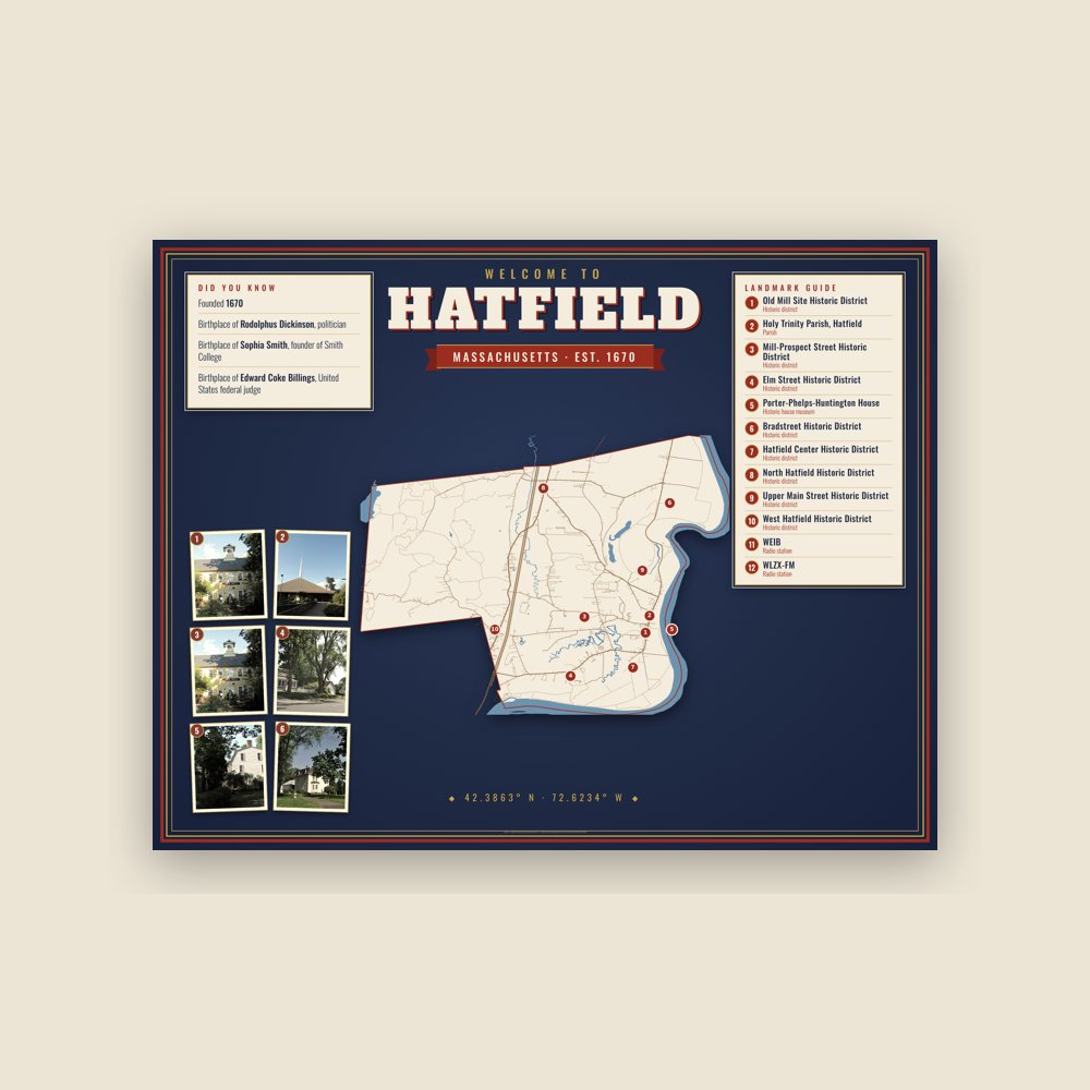 Hatfield Map Placemat