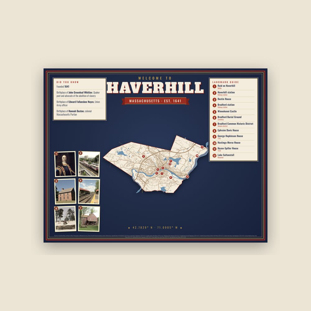 Haverhill Map Placemat