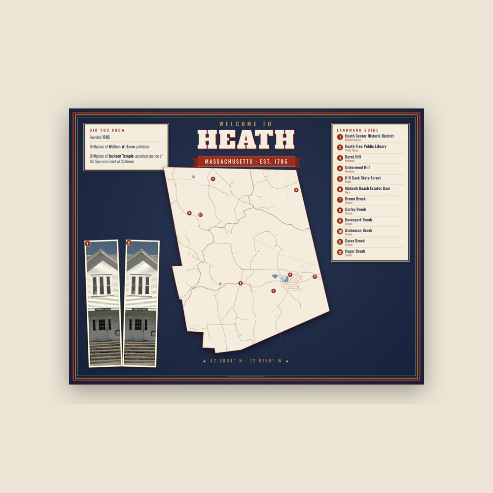 Heath Map Placemat