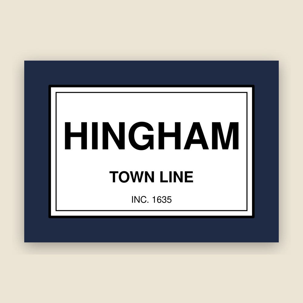 Hingham Town Line Mug