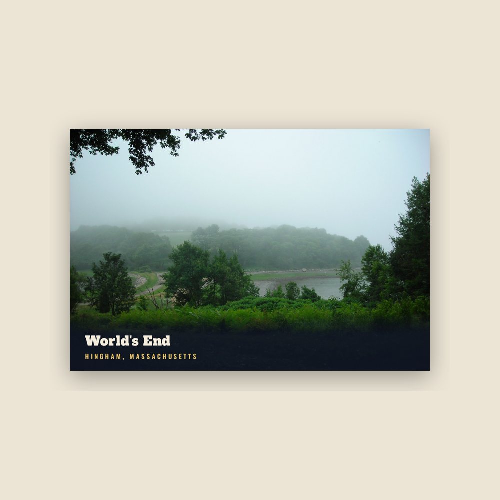 Hingham World's End Postcard