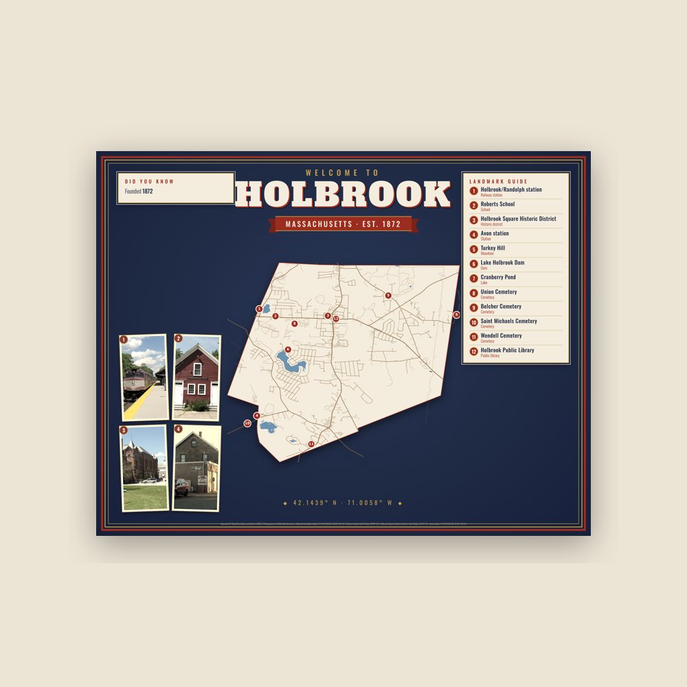 Holbrook Map Placemat