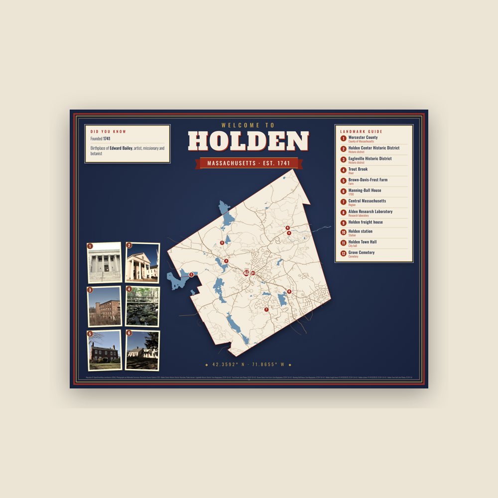 Holden Map Placemat