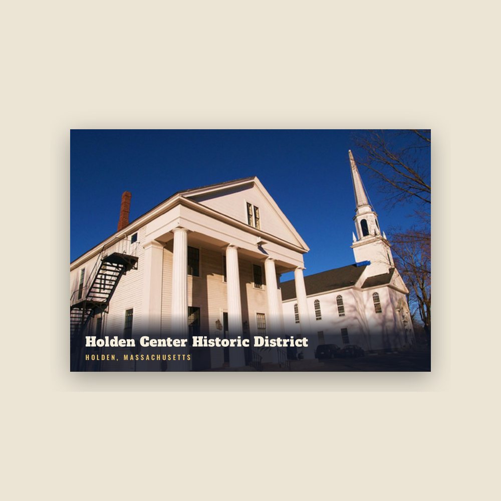 Holden Holden Center Historic District Postcard