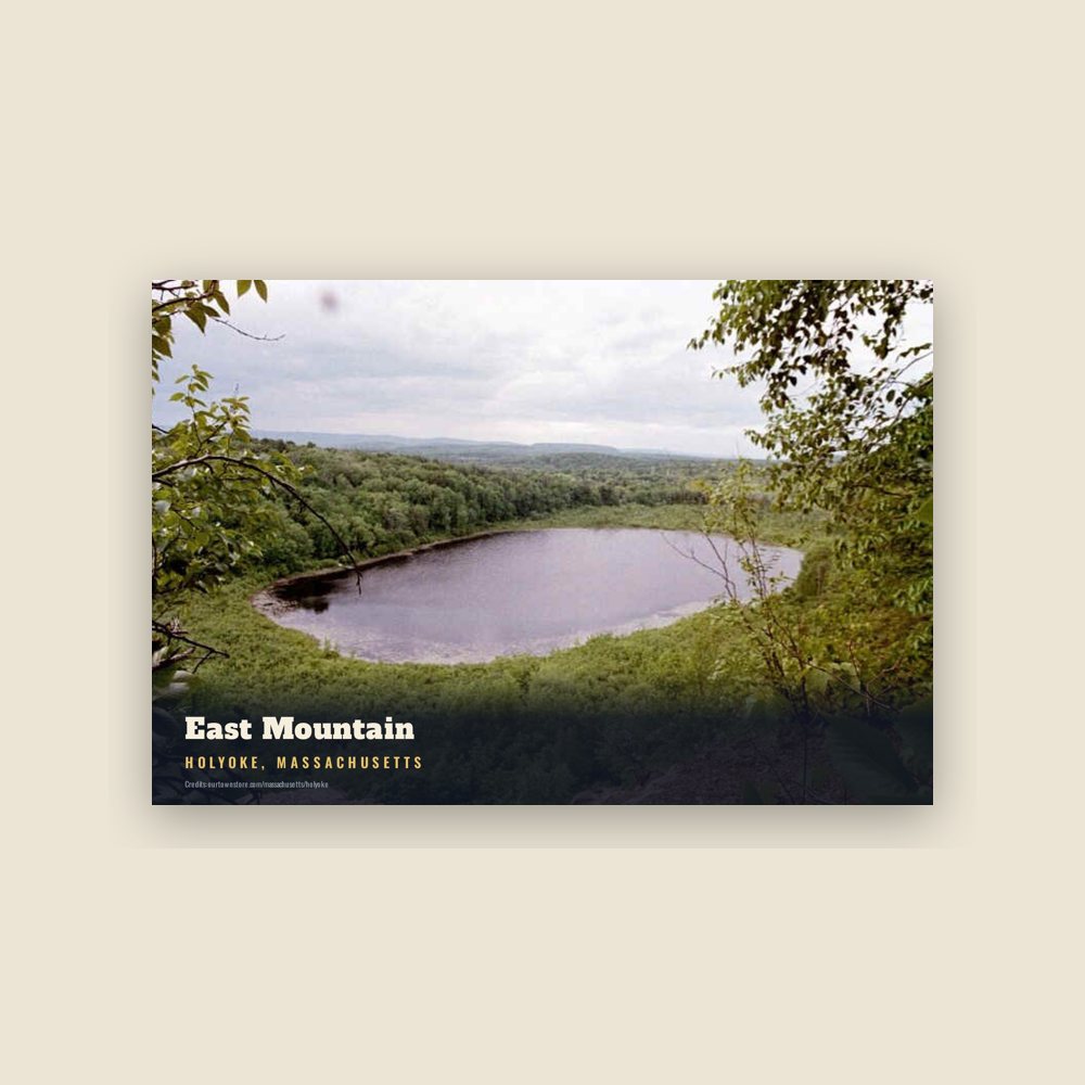 Holyoke East Mountain Postcard