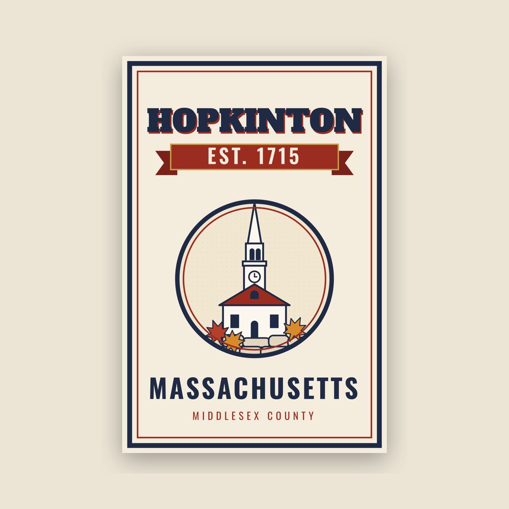 Hopkinton Garden Flag
