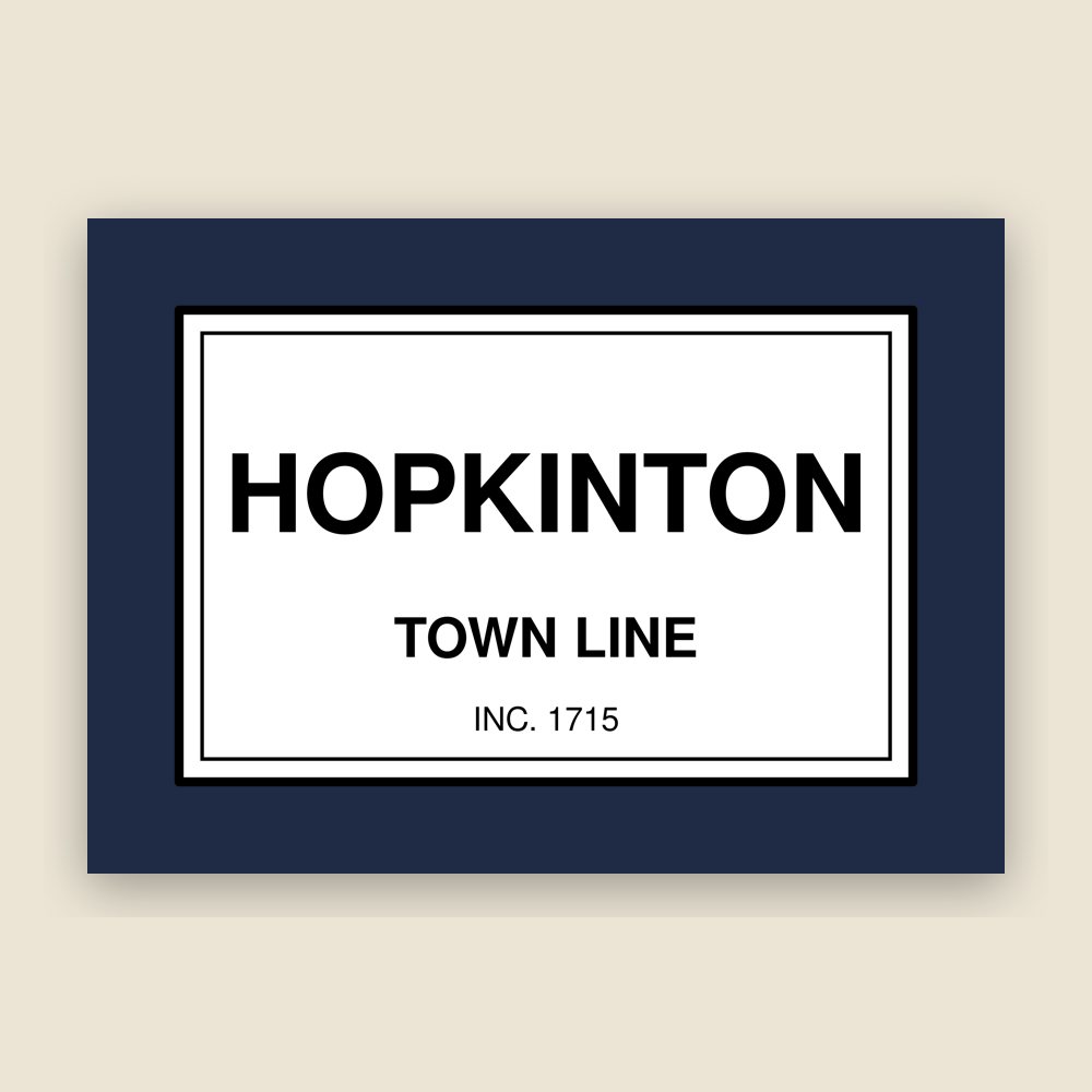 Hopkinton Town Line Mug