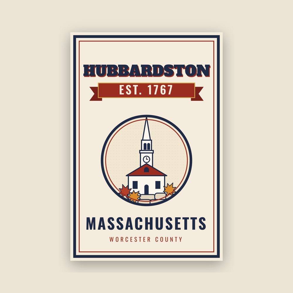 Hubbardston Garden Flag