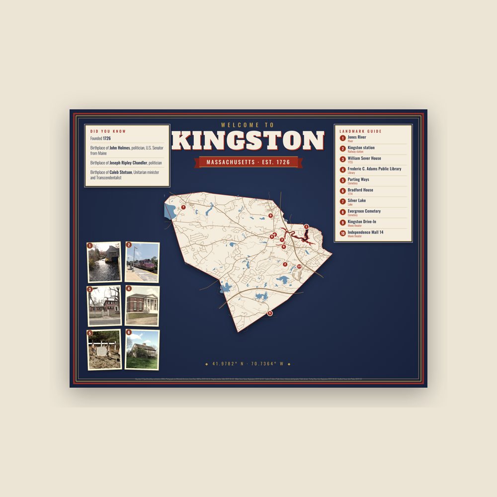 Kingston Map Placemat