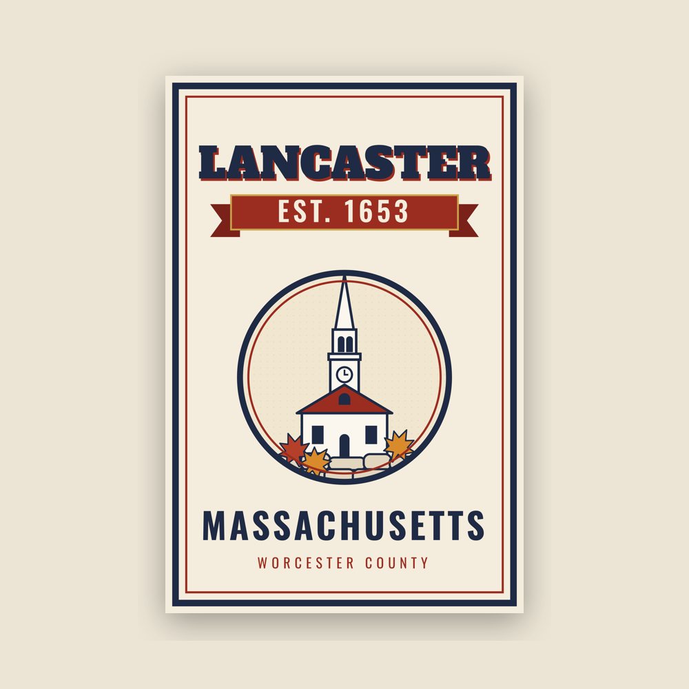Lancaster Garden Flag