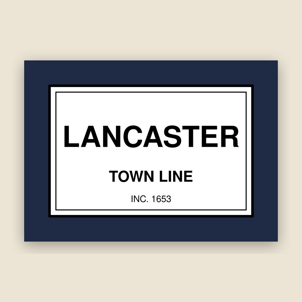 Lancaster Town Line Mug