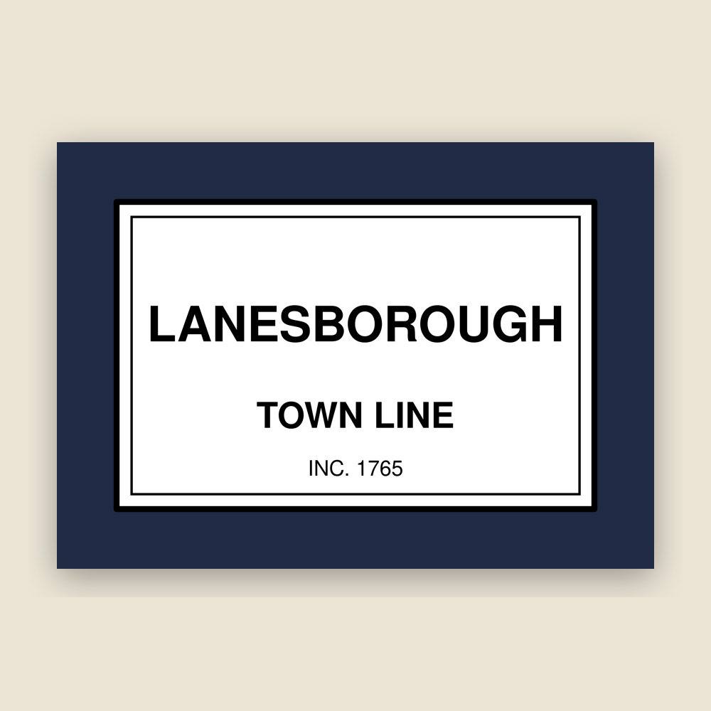 Lanesborough Town Line Mug