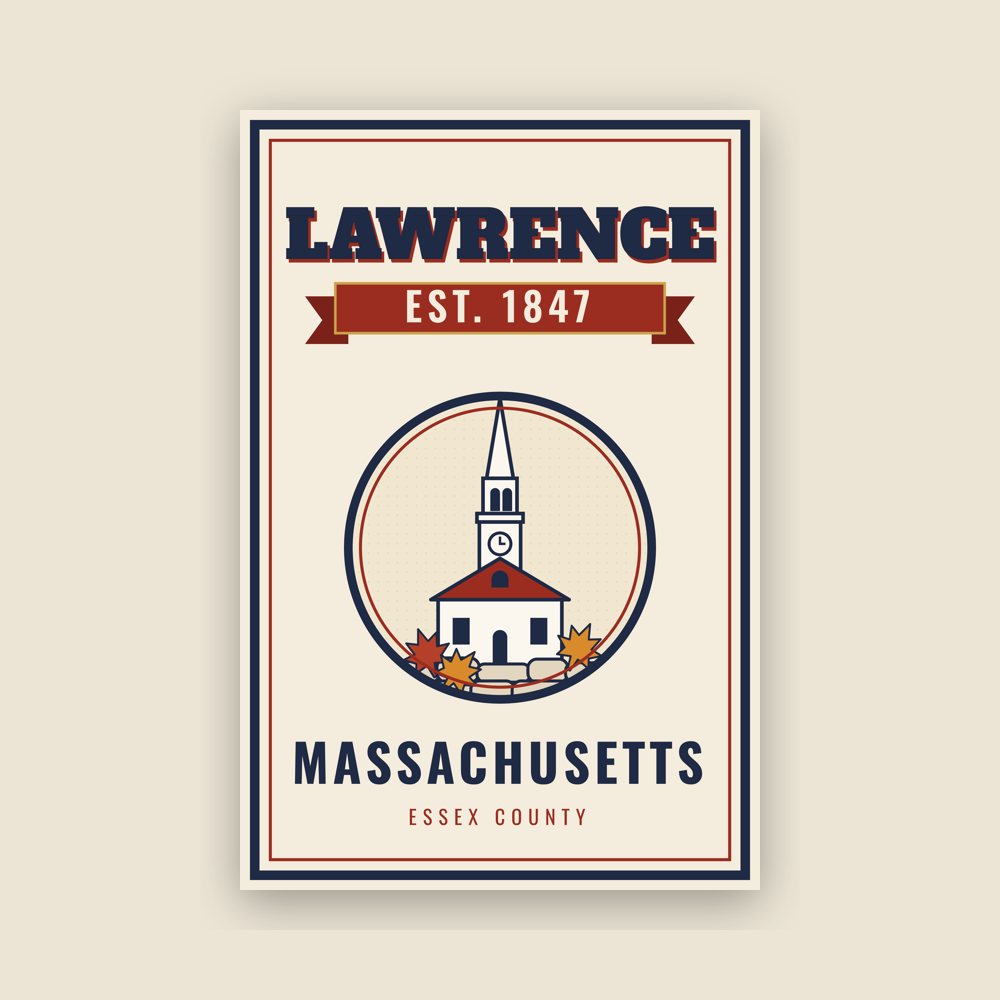Lawrence Garden Flag
