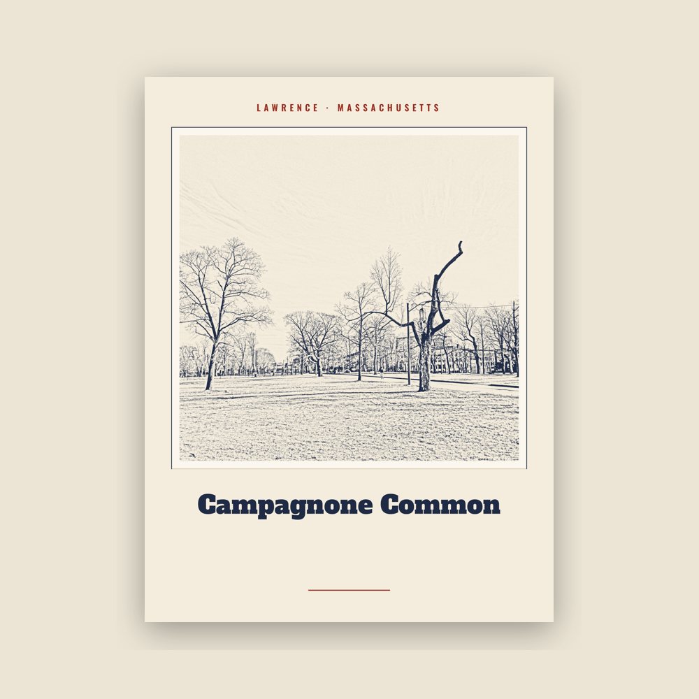 Lawrence Campagnone Common Landmark Print