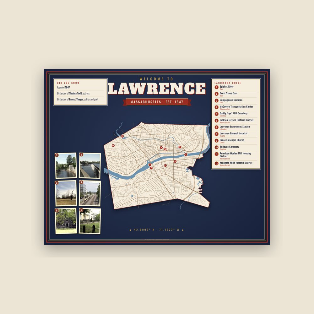 Lawrence Map Placemat