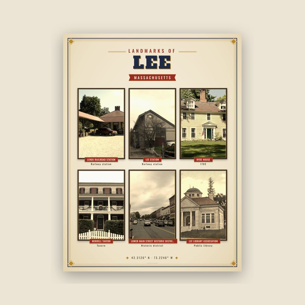 Lee Landmarks Photo Poster