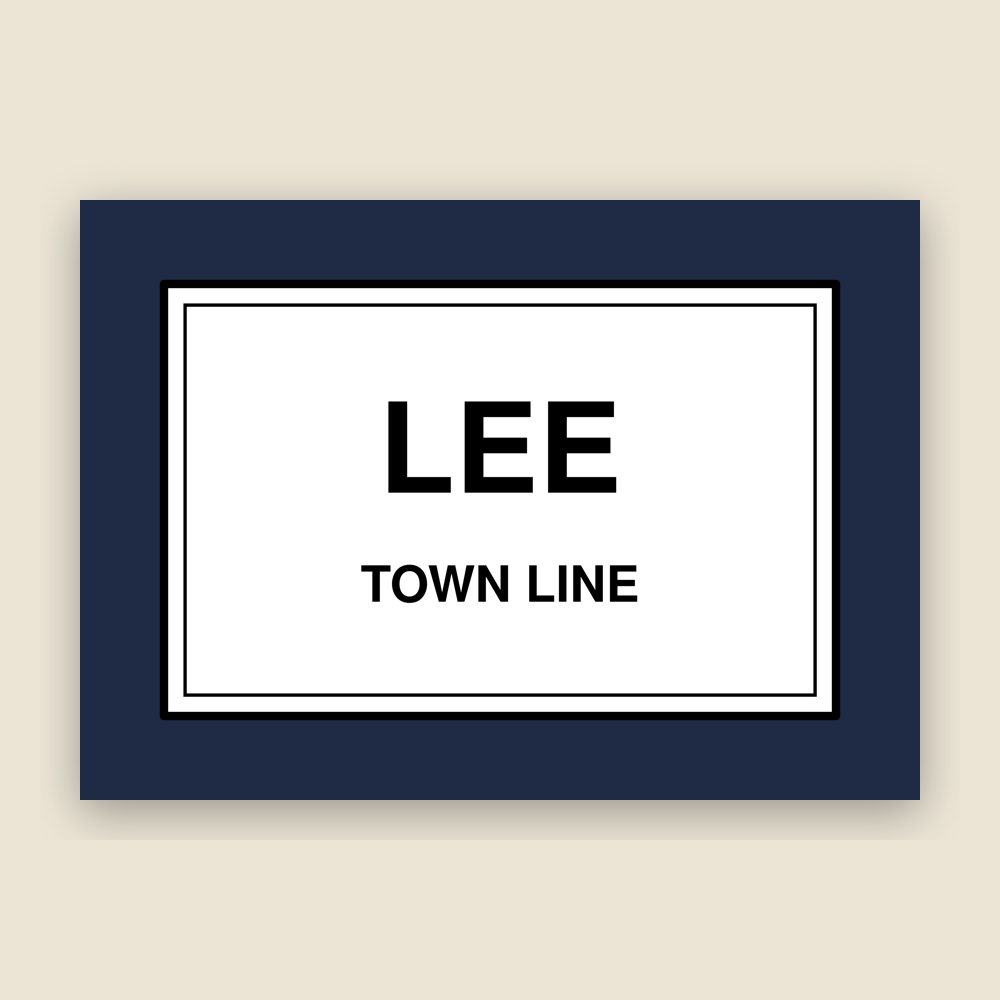 Lee Town Line Mug
