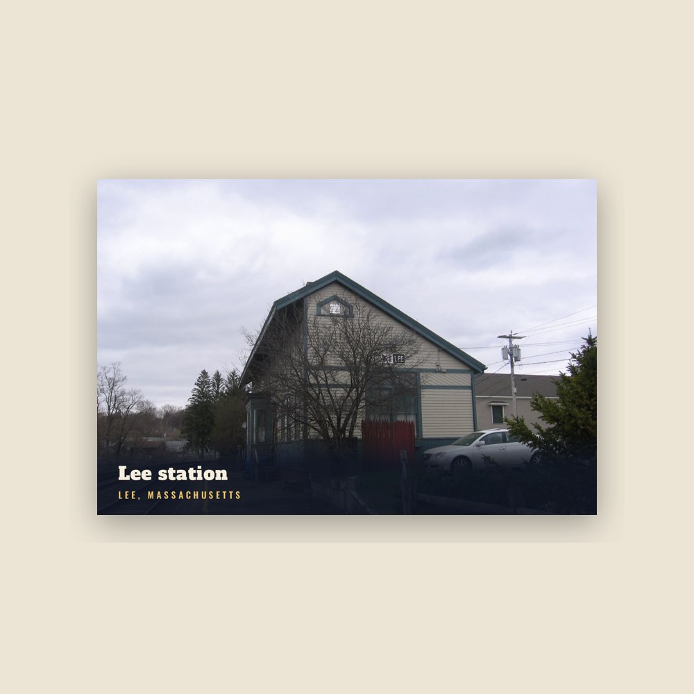 Lee Lee station Postcard