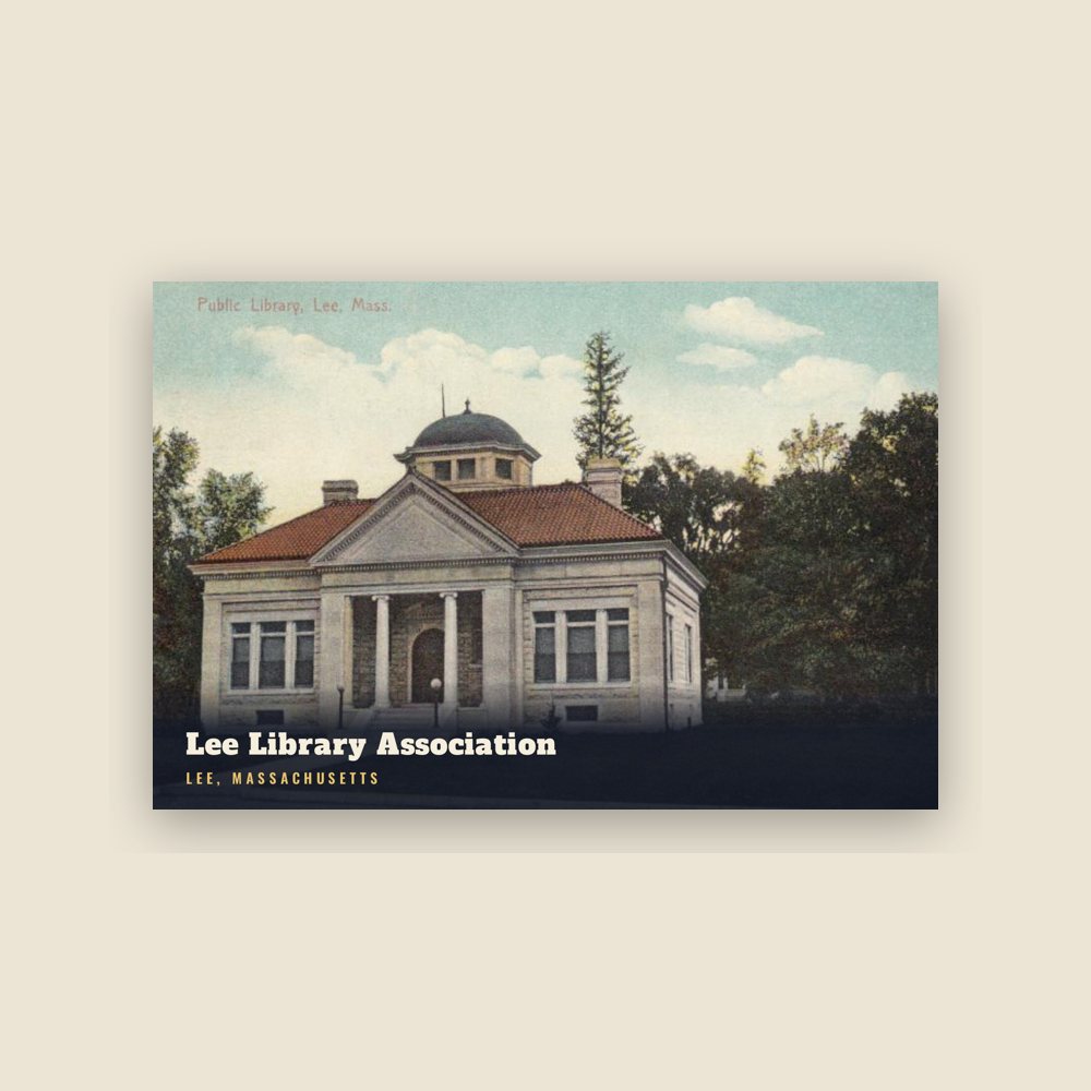 Lee Lee Library Association Postcard