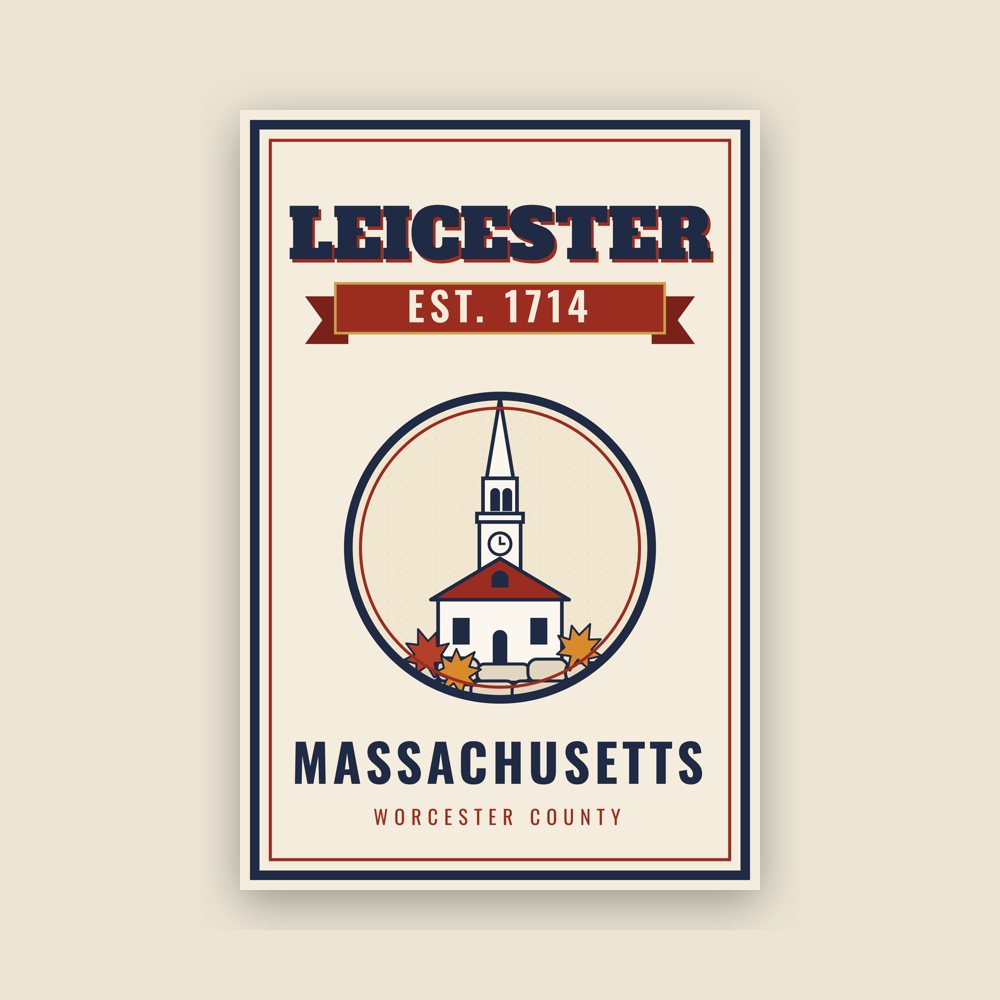 Leicester Garden Flag