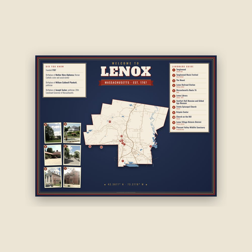 Lenox Map Placemat