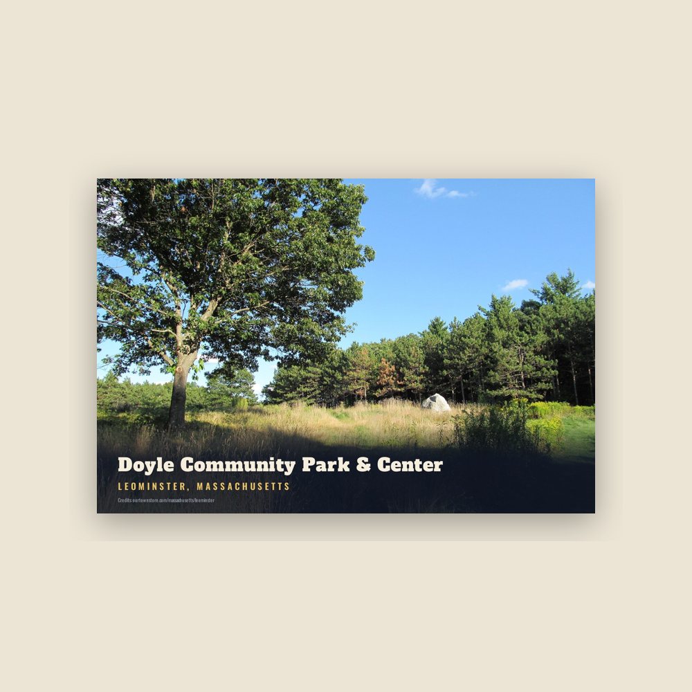 Leominster Doyle Community Park & Center Postcard