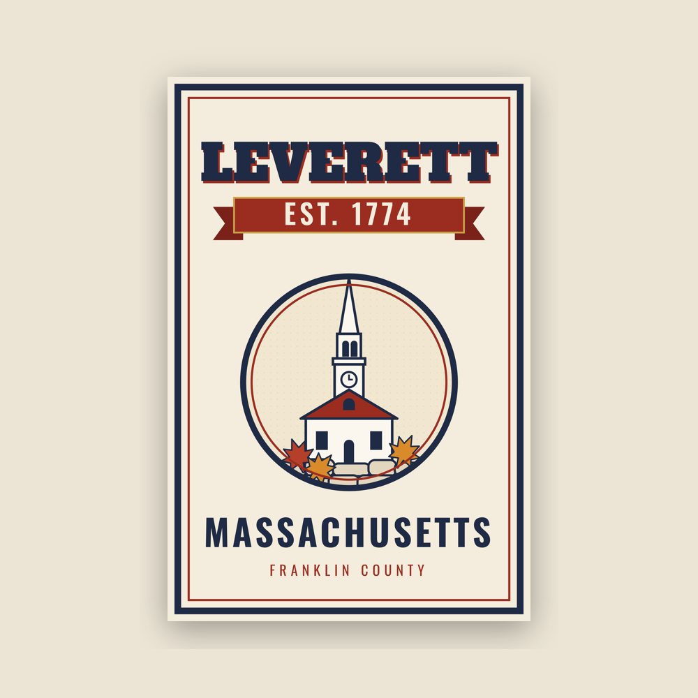 Leverett Garden Flag