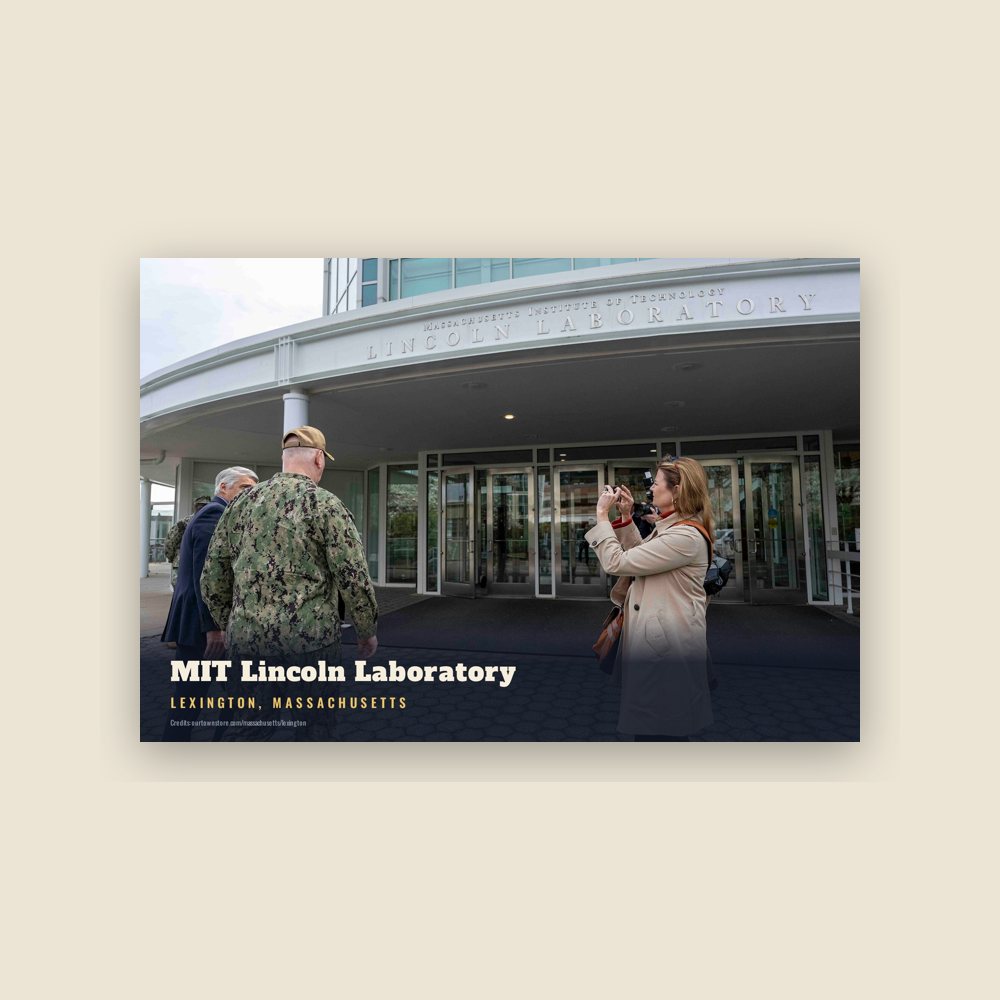 Lexington MIT Lincoln Laboratory Postcard