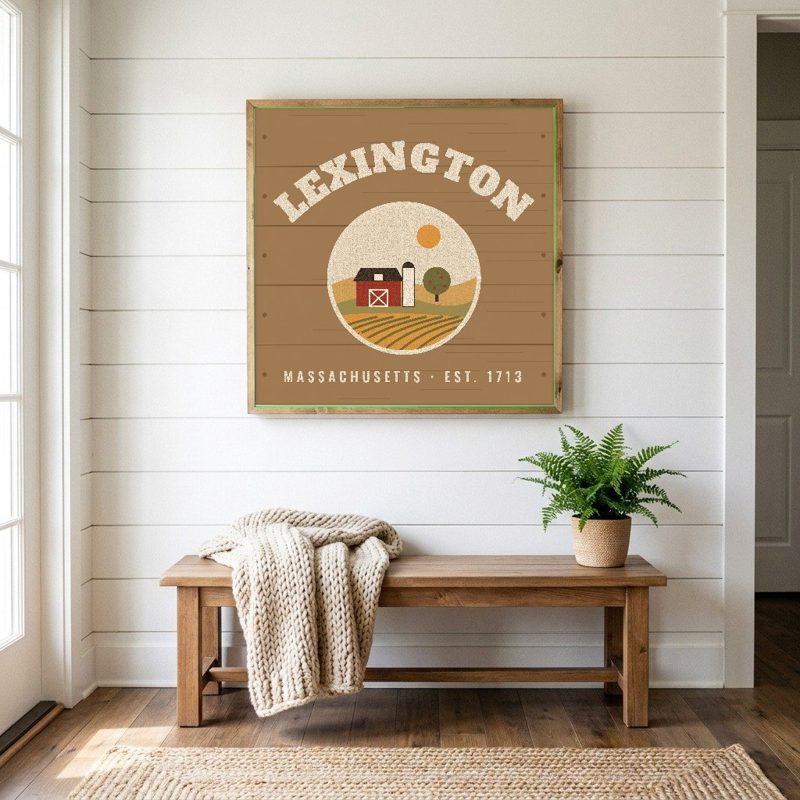 Lexington Hometown Wood Sign