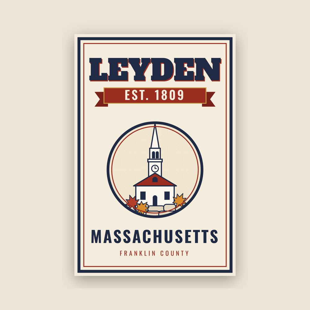 Leyden Garden Flag