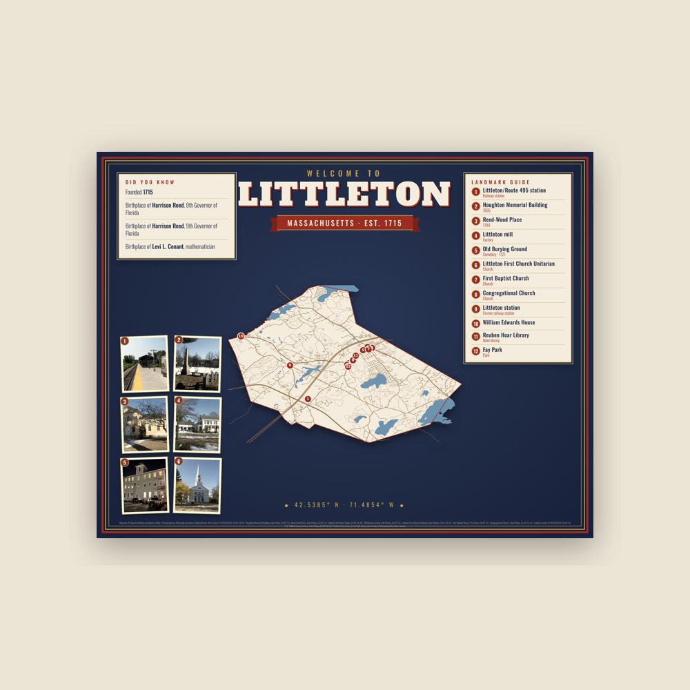 Littleton Map Placemat