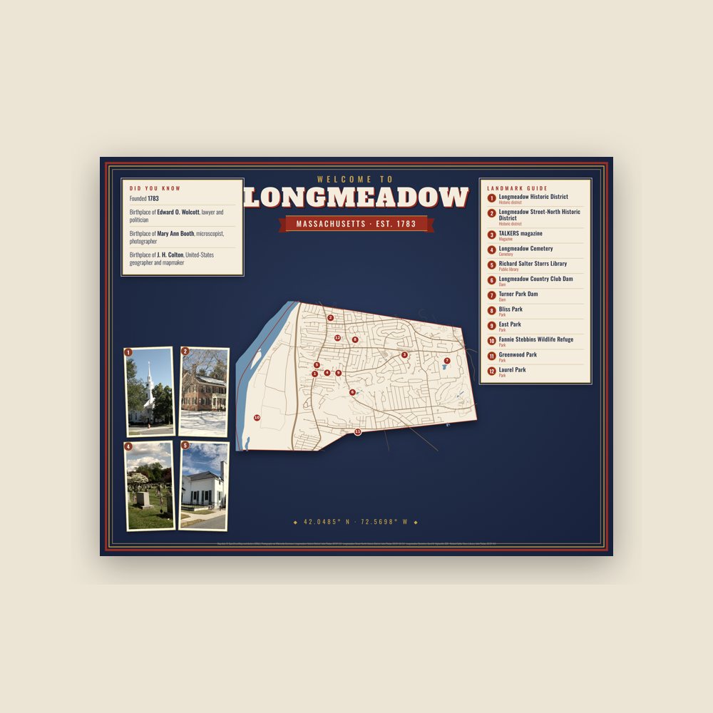 Longmeadow Map Placemat