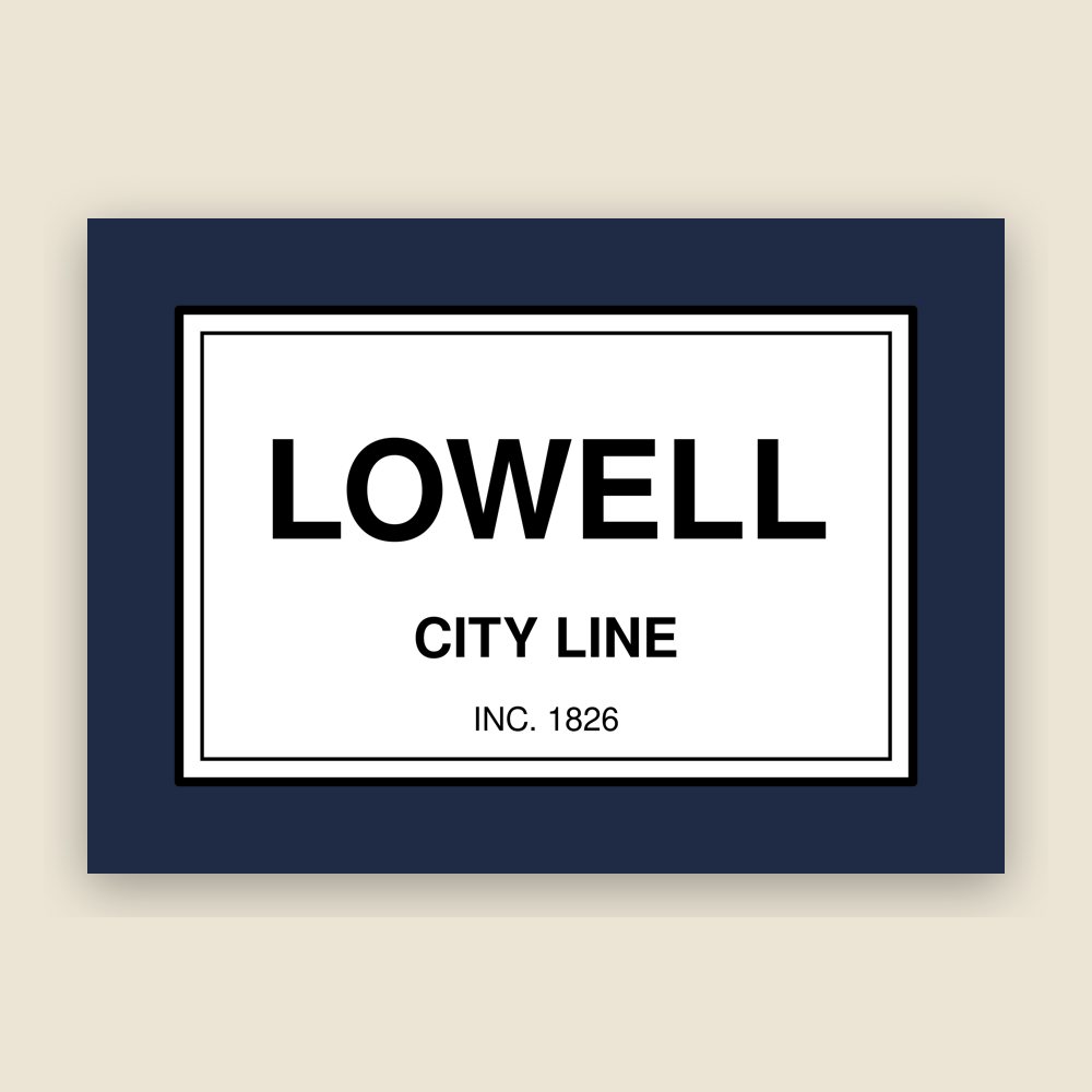 Lowell Town Line Mug