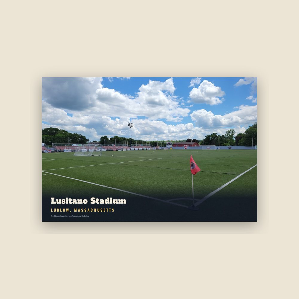 Ludlow Lusitano Stadium Postcard