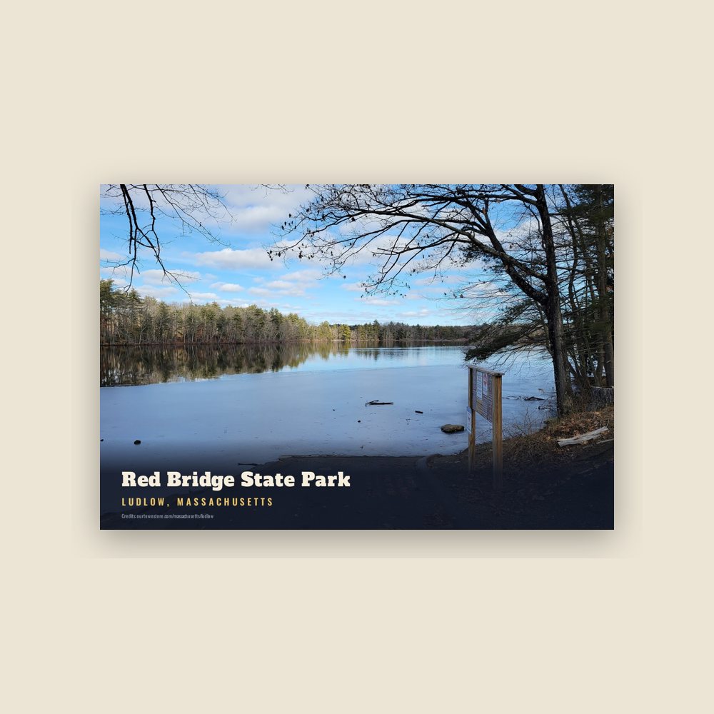 Ludlow Red Bridge State Park Postcard
