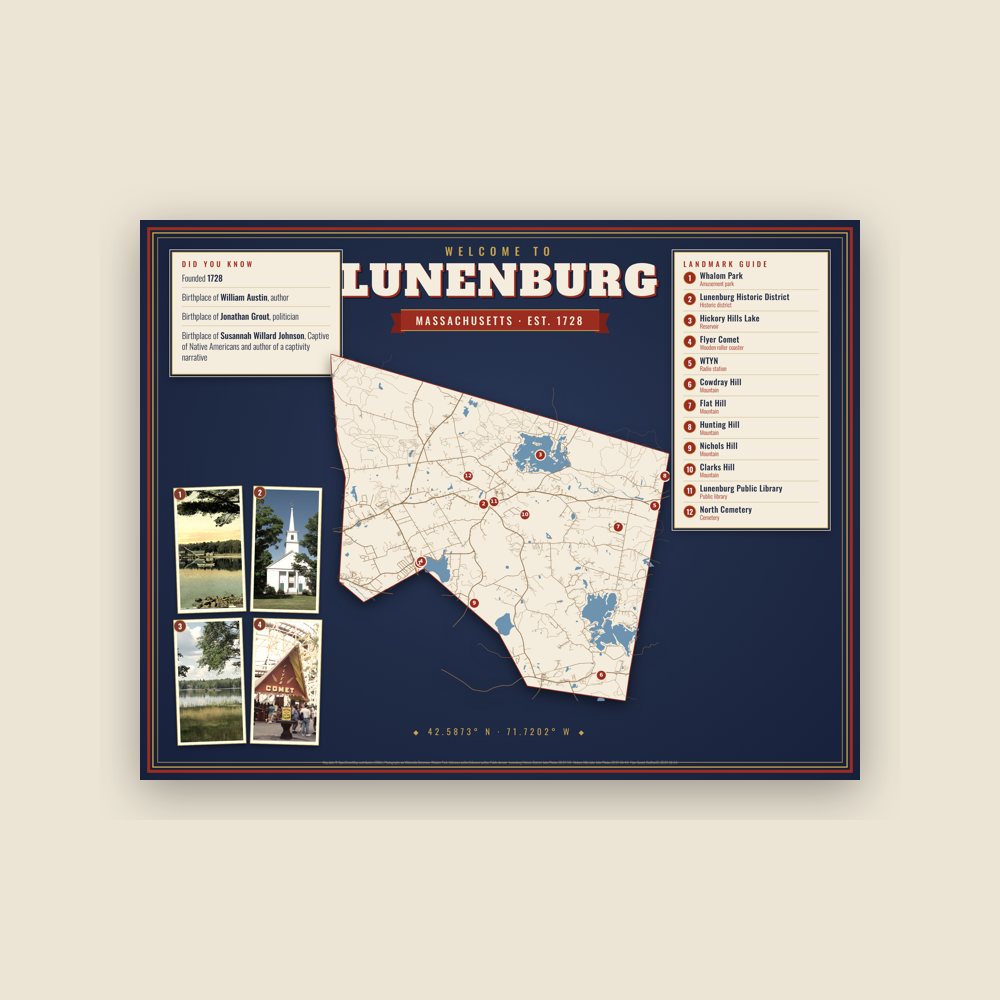 Lunenburg Map Placemat