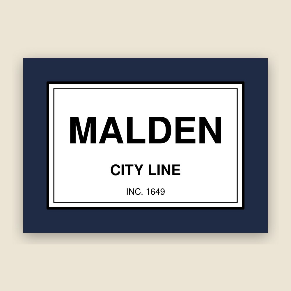 Malden Town Line Mug