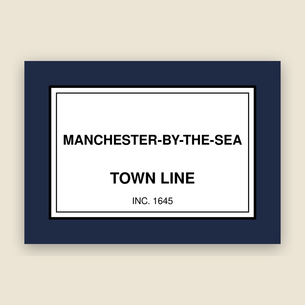Manchester-by-the-Sea Cork Coaster