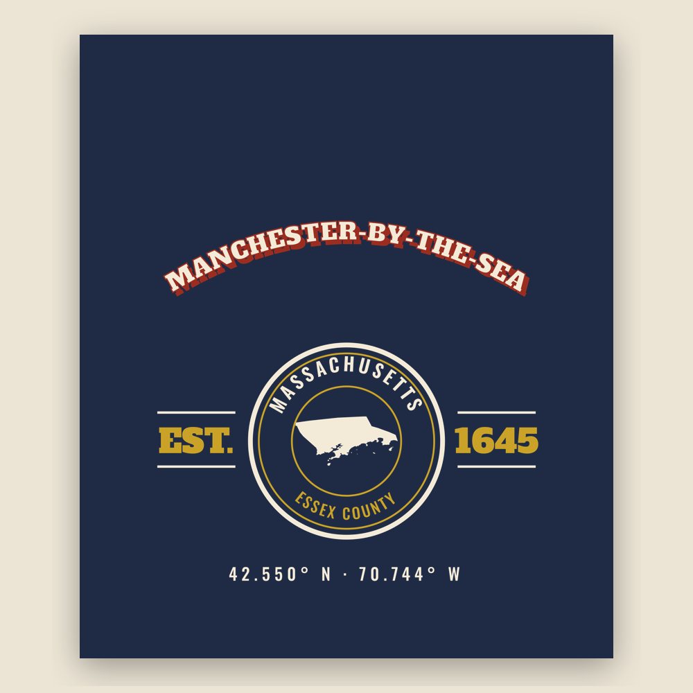 Manchester-by-the-Sea Varsity Crewneck