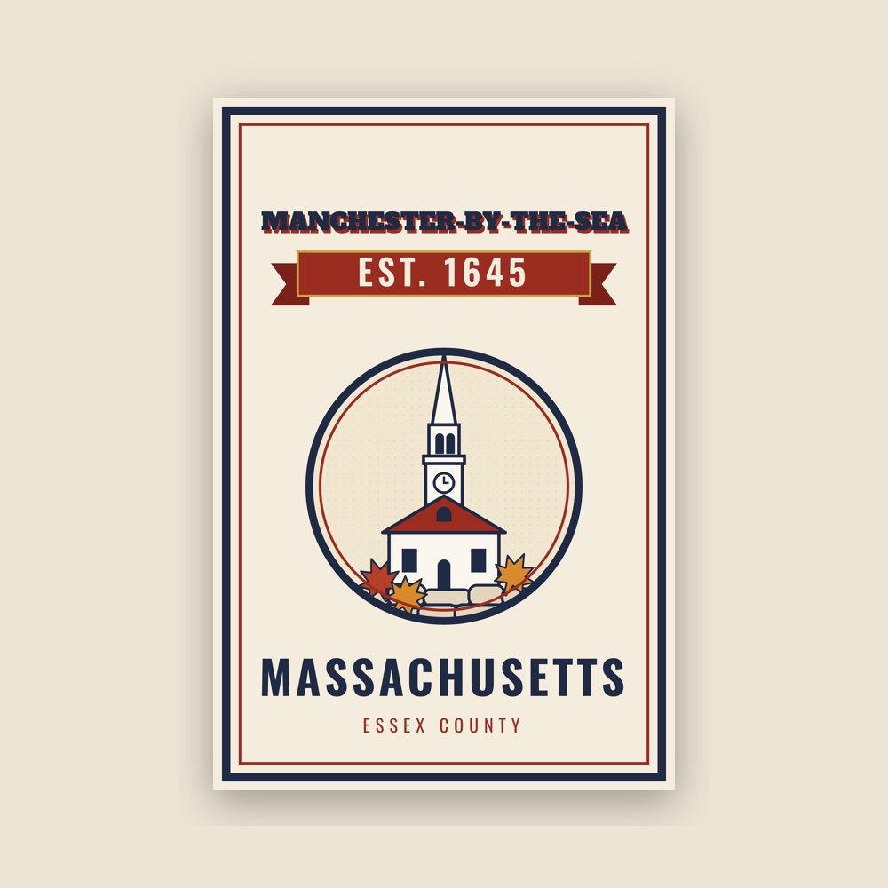 Manchester-by-the-Sea Garden Flag