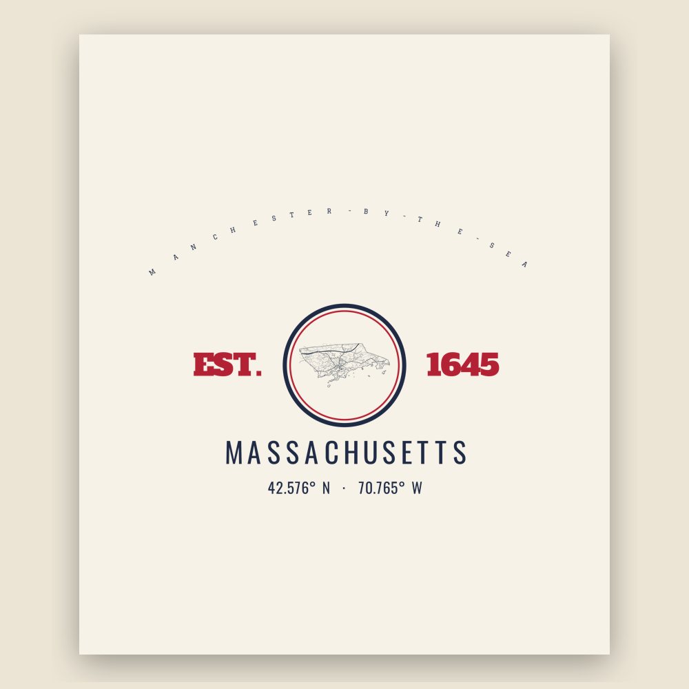 Manchester-by-the-Sea Hometown Ornament