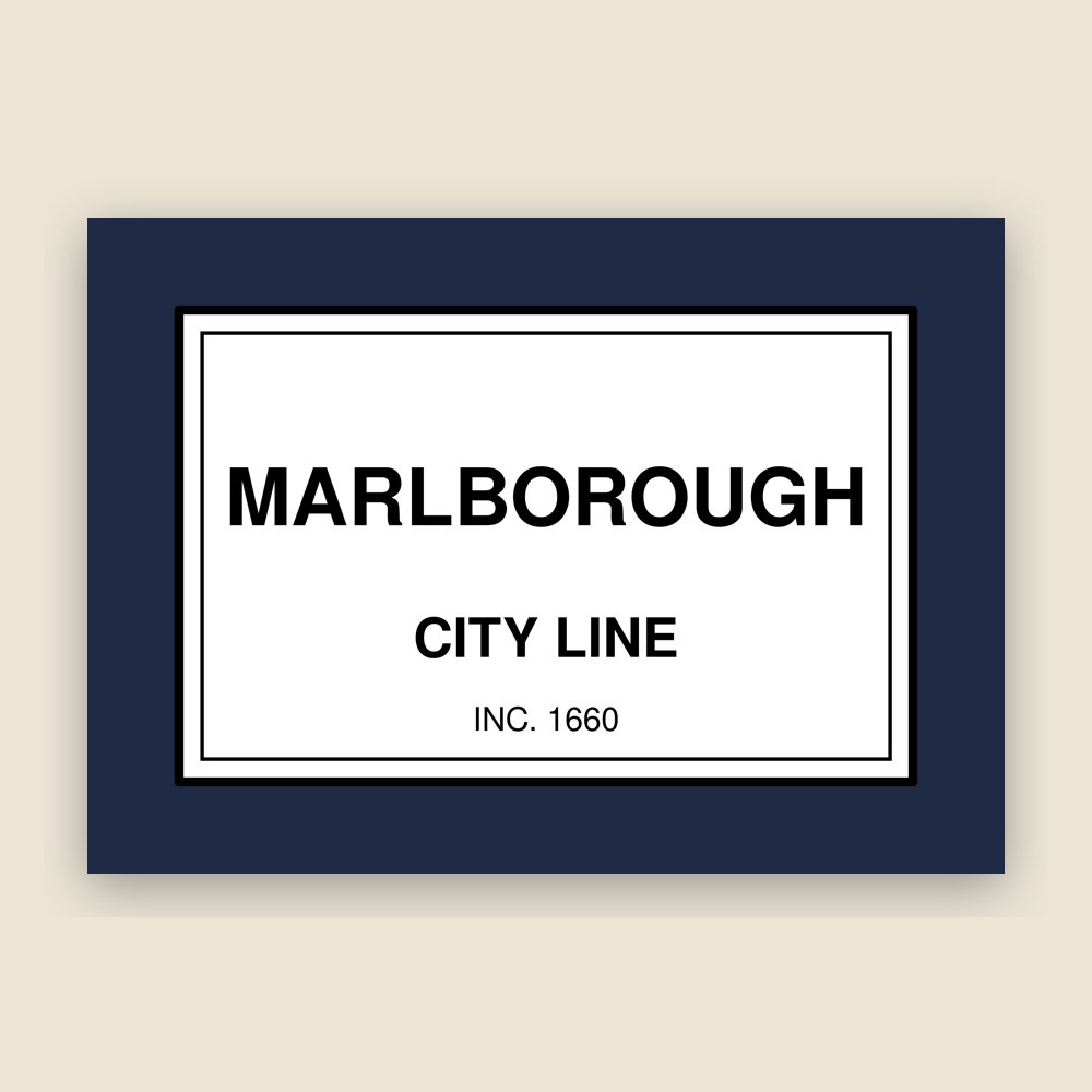 Marlborough Cork Coaster