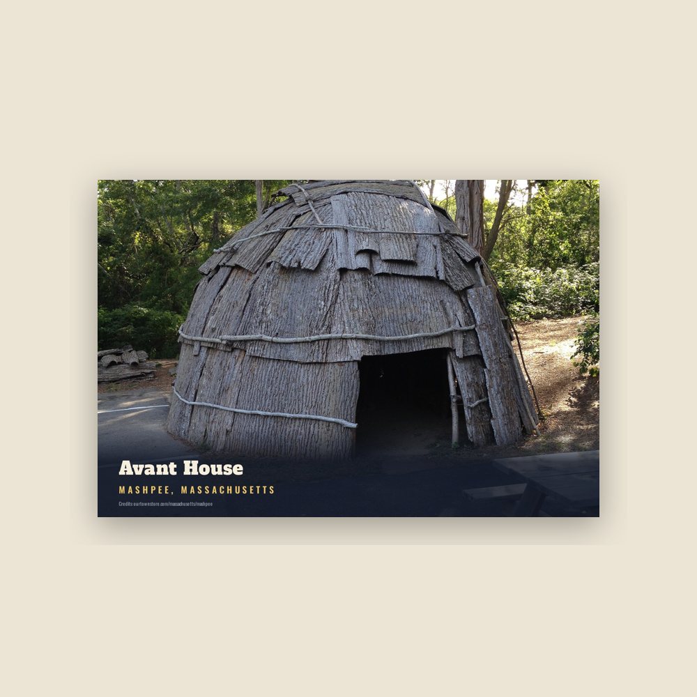 Mashpee Avant House Postcard
