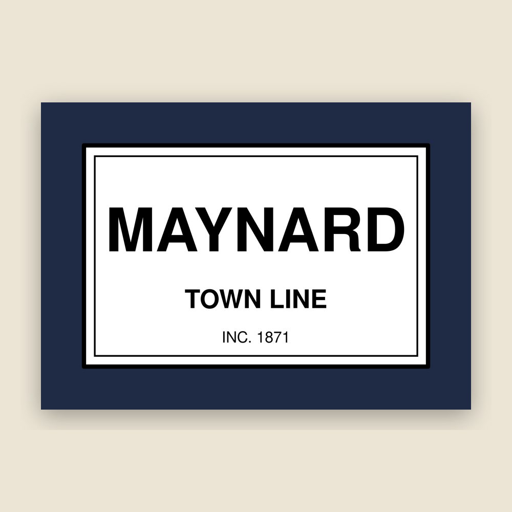 Maynard Town Line Mug