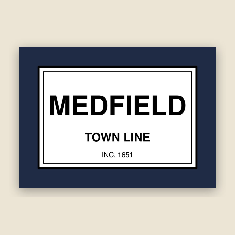 Medfield Town Line Mug