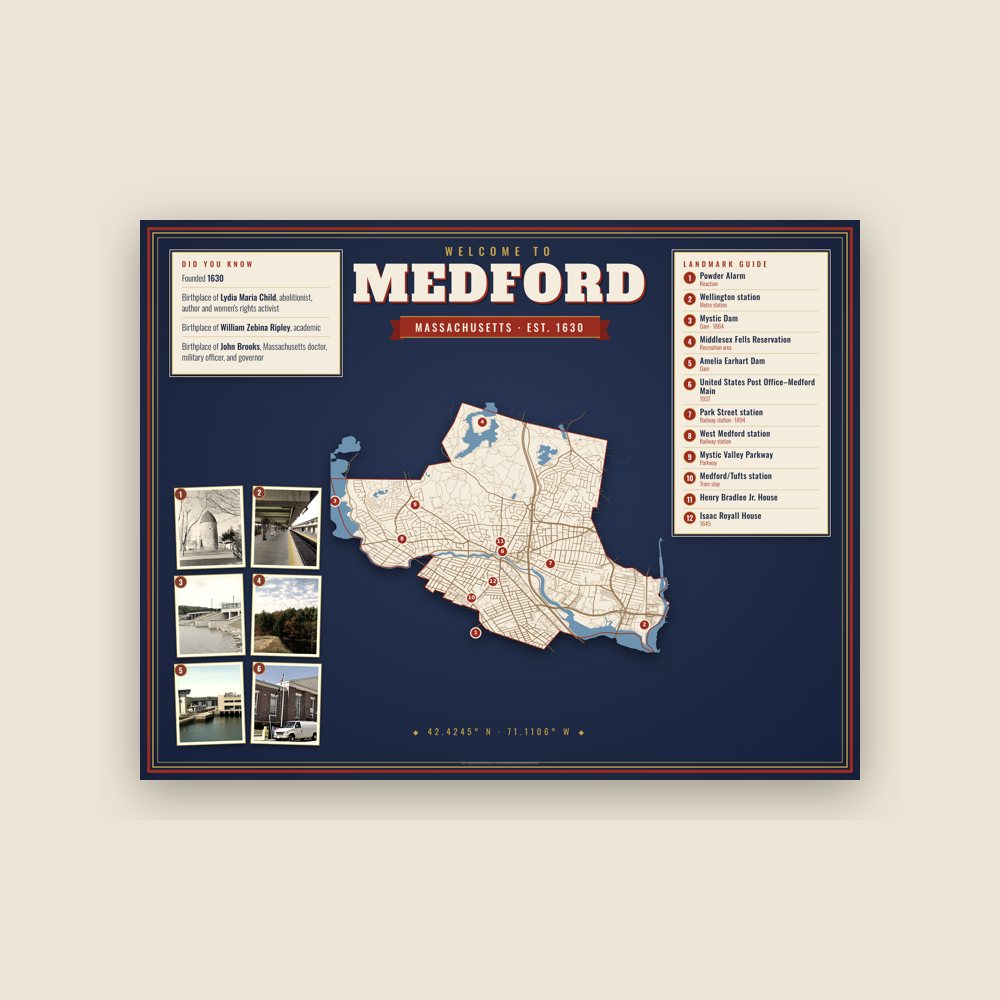 Medford Map Placemat