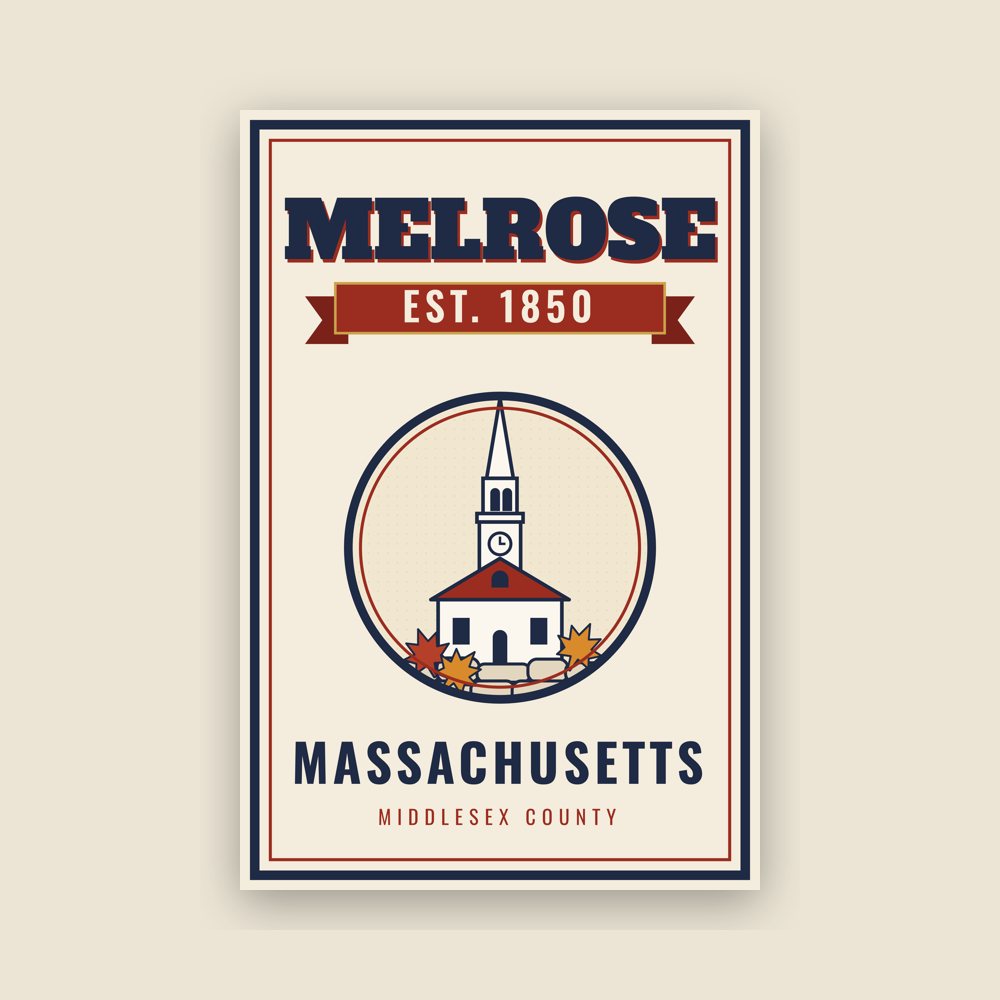 Melrose Garden Flag